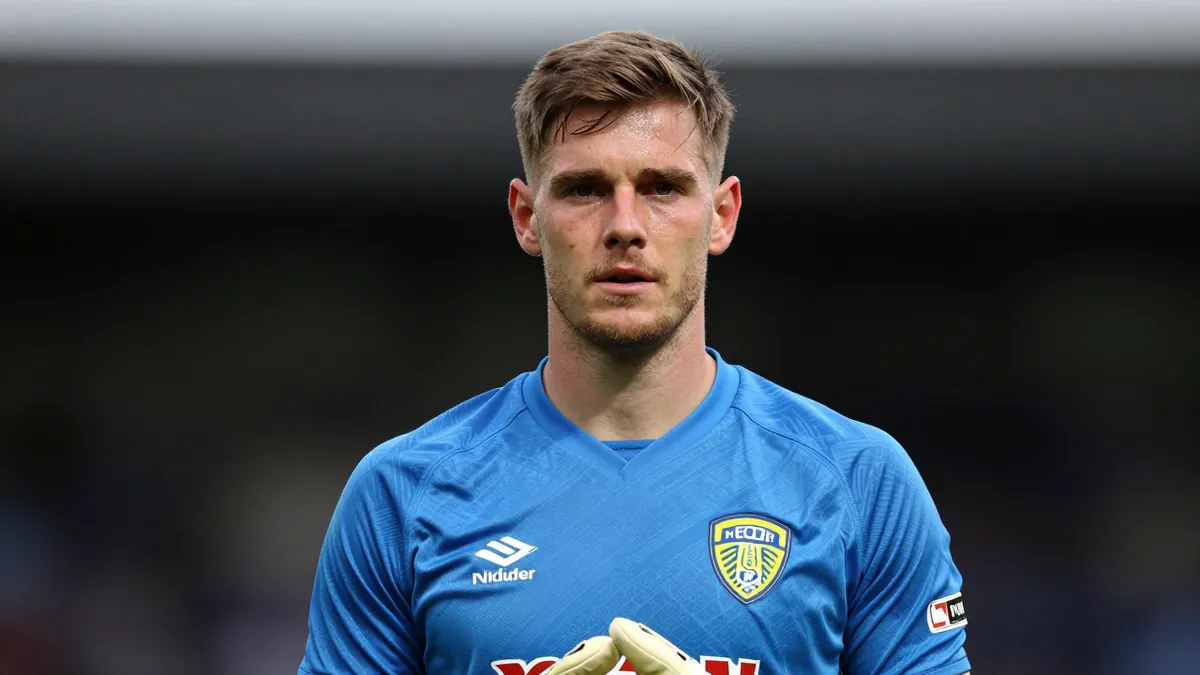 Leeds United sign James Trafford for €45m, a 23-year-old goalkeeper with international experience